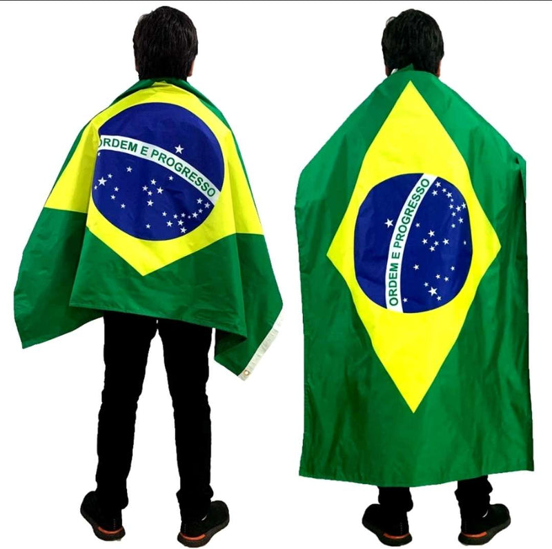 Bandeira Brasil GRANDE 1,5m X 90cm